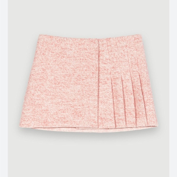 💖BRAND NEW MAJE PARIS PINK MINI SKIRT/ SKORT💖 - Picture 7 of 13